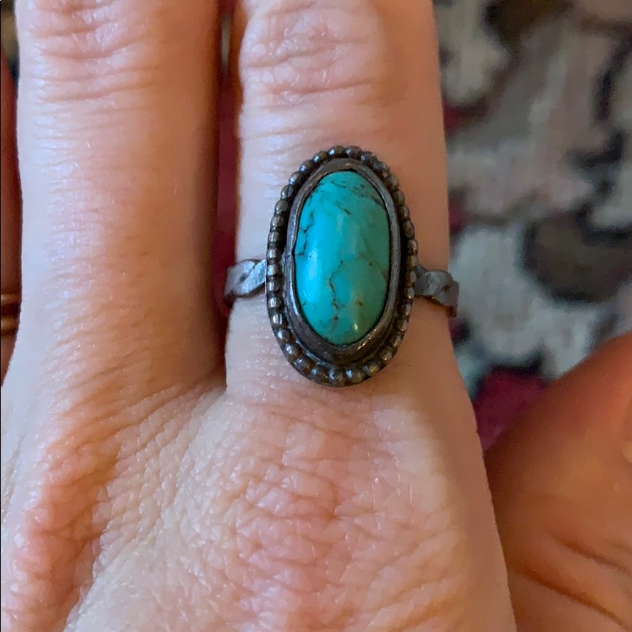 Turquoise Oval Ring